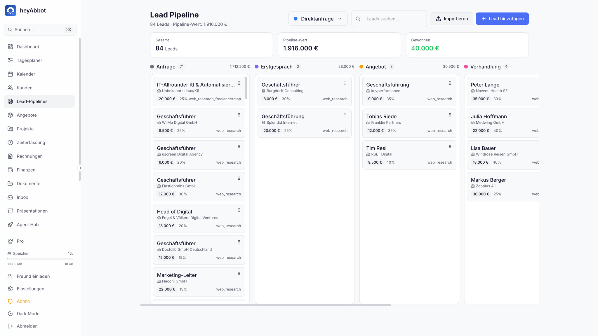 Lead Pipeline